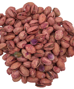 پسته احمد اقایی شور طعم گل محمدی